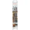 Da Vinci Secret Places Watercolour set de pensule, sintetice, rotunde, 3 buc