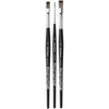 Imagine 2/4 - Da Vinci 5219 Set de pensule pentru pictură pe față, sintetice, mixte, 3 bucăți