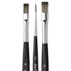 Da Vinci 5219 Set de pensule pentru pictură pe față, sintetice, mixte, 3 bucăți