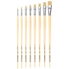 Da Vinci 5291 Set de pensule, sintetice, plate, 8 buc