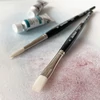 Set de pensule Da Vinci Casaneo White for Schmincke Horadam Aquarell Supergranulation, sintetice, asortate, 2 buc