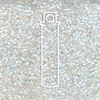 Miyuki Delica mărgea japoneză din sticlă 11/0 - White Opal AB