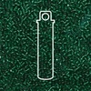 Miyuki Delica mărgea japoneză din sticlă 11/0 - Silver Lined Emerald Dyed