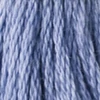 Ață pentru broderie DMC Mouliné (împărțit, 6 fire), 8 m - 147-160, Petrol Blue - MED