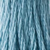 Ață pentru broderie DMC Mouliné (împărțit, 6 fire), 8 m - 181-597, Turquoise