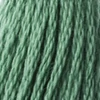 Ață pentru broderie DMC Mouliné (împărțit, 6 fire), 8 m - 211-163, Green