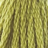 Ață pentru broderie DMC Mouliné (împărțit, 6 fire), 8 m - 285-733, Olive Green - MED