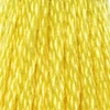 Ață pentru broderie DMC Mouliné (împărțit, 6 fire), 8 m - 340-973, Canary - BRIGHT