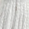 Ață pentru broderie DMC Mouliné (împărțit, 6 fire), 8 m - 472-1, White Tin