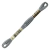 Ață pentru broderie DMC Mouliné (împărțit, 6 fire), 8 m - 478-169, Pewter Gray