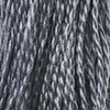 Ață pentru broderie DMC Mouliné (împărțit, 6 fire), 8 m - 480-413, Pewter Gray - DK