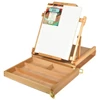 Șevalet de masă cu cutie pentru pictură (pentru pânze de max. 85 cm)