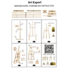 Șevalet de studio ArtExport Aphrodite, cu 3 picioare