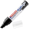 edding 5000 marker acrilic, cu vârf tăiat, B (5-10 mm) - 901, black