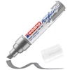 edding 5000 marker acrilic, cu vârf tăiat, B (5-10 mm) - 923, rich silver