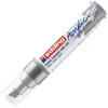 edding 5000 marker acrilic, cu vârf tăiat, B (5-10 mm) - 923, rich silver