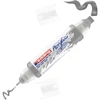 edding 5400 3D Double liner marker acrilic pentru pictură cu două vârfuri - 923, rich silver
