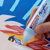 edding 5400 3D Double liner marker acrilic pentru pictură cu două vârfuri - 903, gentian blue