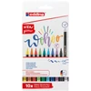 edding 1340 marker tip pensulă în set, S (1-6 mm) - 10 buc, cu sclipici