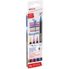 Imagine 1/5 - edding 1340 marker tip pensulă în set, S (1-6 mm) - 4 buc, cu sclipici