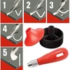 Set cuțit pentru tăiat linoleum 3-în-1 și placă de netezire Essdee, 5 buc