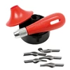 Set cuțit pentru tăiat linoleum 3-în-1 și placă de netezire Essdee, 5 buc