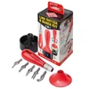 Set cuțit pentru tăiat linoleum 3-în-1 și placă de netezire Essdee, 5 buc