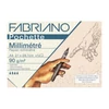 Fabriano Pochette pachet de hârtie milimetrică, 90 g, 12 coli, A4