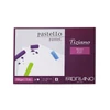 Bloc de desen Fabriano Tiziano, 160 g, 24 coli - 23x30,5 cm, alb