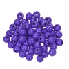 Mărgele din lemn, 6 mm, 110 buc - 41, violet