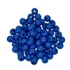 Mărgele din lemn, 6 mm, 110 buc - 48, albastru mediu