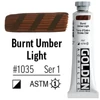 Vopsea acrilică Golden Acrylics Heavy Body, 59 ml - 1035, burnt umber light