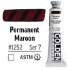 Vopsea acrilică Golden Acrylics Heavy Body, 59 ml - 1252, permanent maroon