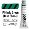 Vopsea acrilică Golden Acrylics Heavy Body, 59 ml - 1270, phthalo green (blue shade)