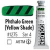 Vopsea acrilică Golden Acrylics Heavy Body, 59 ml - 1275, phthalo green (yellow shade)