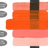 Vopsea acrilică Golden Acrylics Heavy Body, 59 ml - 1276, pyrrole orange