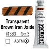 Vopsea acrilică Golden Acrylics Heavy Body, 59 ml - 1383, transparent brown iron oxide