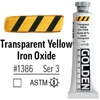 Vopsea acrilică Golden Acrylics Heavy Body, 59 ml - 1386, transparent yellow iron oxide