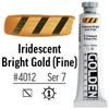 Vopsea acrilică Golden Acrylics Heavy Body, 59 ml - 4012, iridescent bright gold (fine)