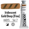 Vopsea acrilică Golden Acrylics Heavy Body, 59 ml - 4015, iridescent gold deep (fine)