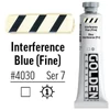 Vopsea acrilică Golden Acrylics Heavy Body, 59 ml - 4030, interference blue (fine)