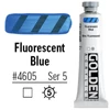 Vopsea acrilică Golden Acrylics Heavy Body, 59 ml - 4605, fluorescent blue