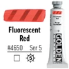 Vopsea acrilică Golden Acrylics Heavy Body, 59 ml - 4650, fluorescent red