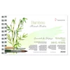 Hahnemühle Bamboo Carnet de Voyage Caiet de pictură și desen din bambus, 265 g, 15 coli, 15,3x25 cm (peisaj)