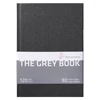 Hahnemühle The Grey Book caiet  de desen și schițe, 120 g, 40 coli - A4