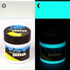 Imagine 1/3 - Vopsea fosforescentă,care strălucește în întuneric Innodekor, 30 g - albastru aqua