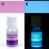 Imagine 2/4 - Innodekor pigment fosforescent,care strălucește în întuneric, 15 g - violet