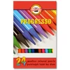 KOH-I-NOOR Set creioane colorate Progresso - 24 buc