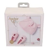 Trusa de tricotat, Anchor Baby Pure Cotton - Căciuliță și pantofi , roz