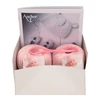 Trusa de tricotat, Anchor Baby Pure Cotton - Căciuliță și pantofi , roz